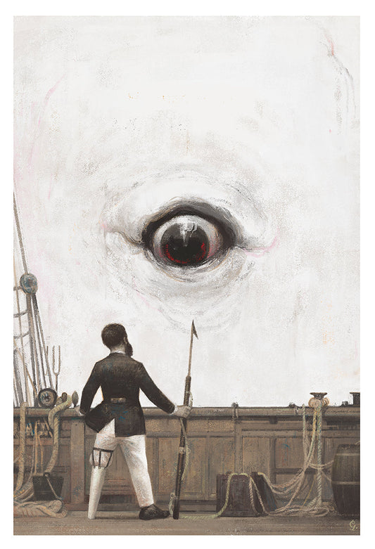 'Moby Dick' by Gerard DuBois (screenprint)