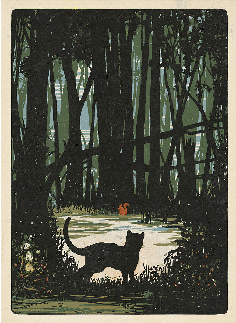 A Cat's Life - Stalk by Gérard DuBois