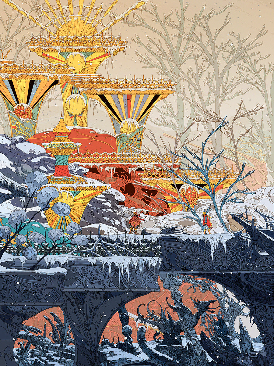 Midwinter at the Sun Monument (Gallery Proof)